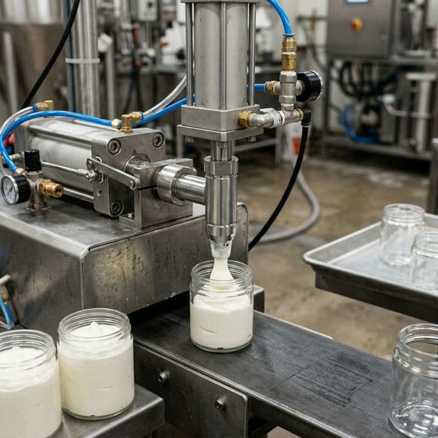 ماكينة تعبئة المعجون بالتسخين