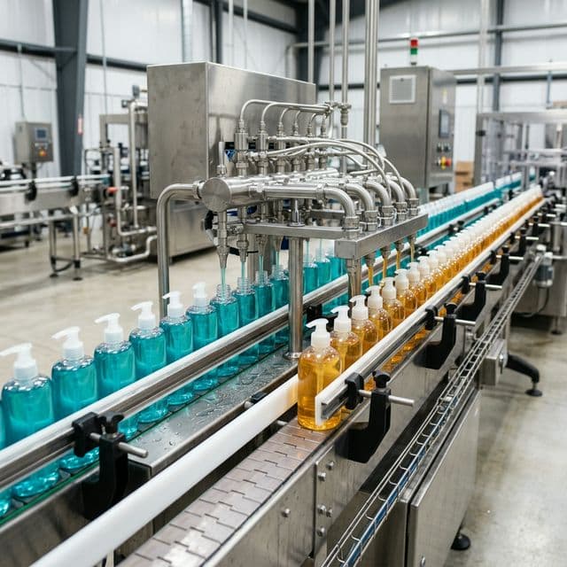 Hand Sanitizer Filling Machine: High-Demand Production