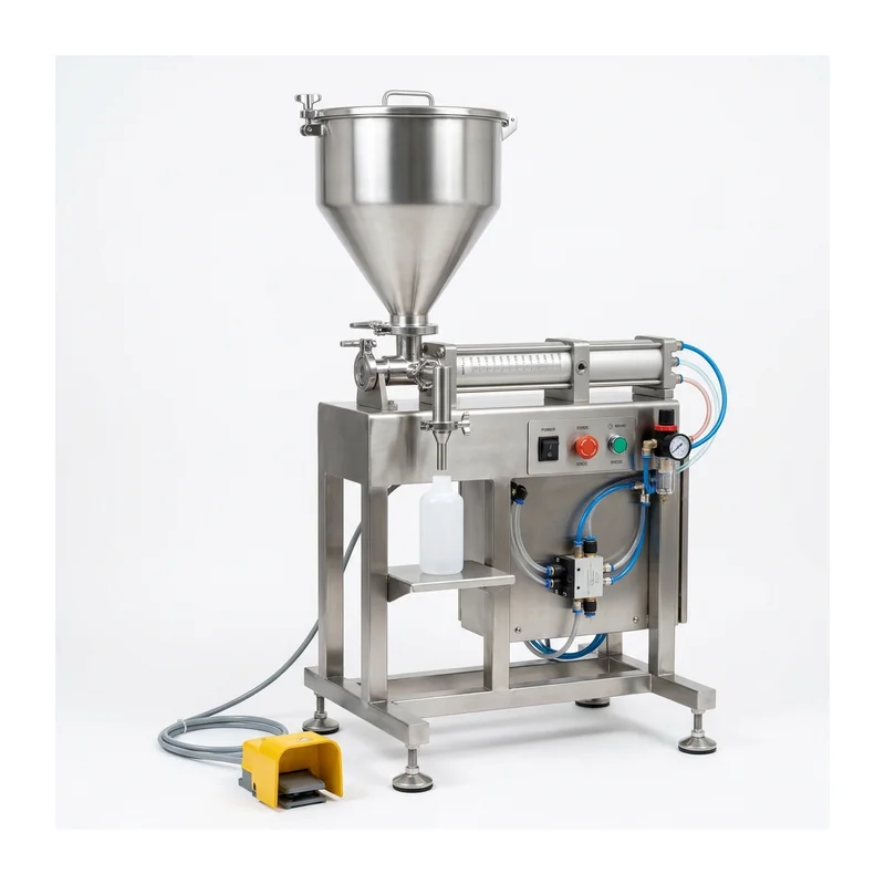 Single-Head Semi-Automatic Piston Filling Machine