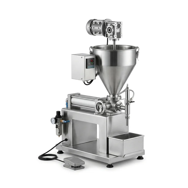 Semi-Automatic Paste Filling Machine with Heated Hopper